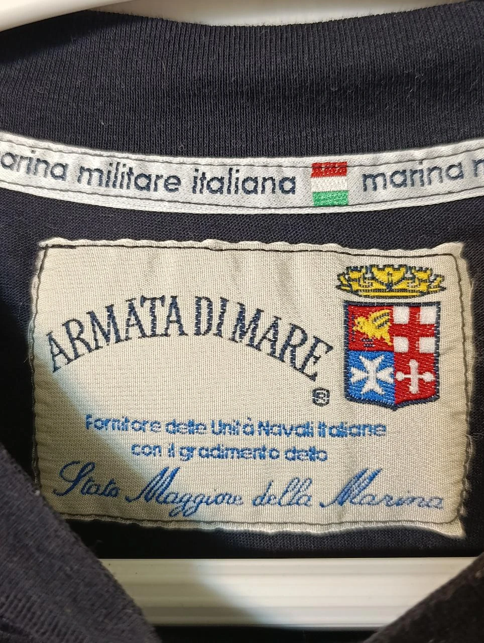 Vintage "Armata di Mare" T-shirt 100% katoen R858 – photo 2